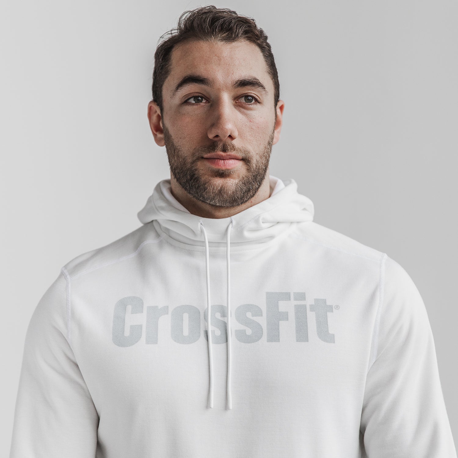 MEN'S CROSSFIT® HOODIE WHITE NOBULL NOBULL UK